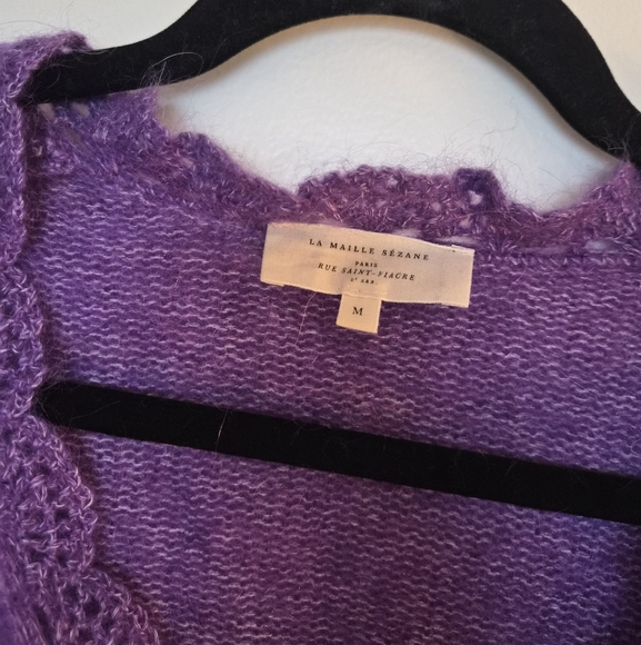 Sezane Angelie Cardigan Size M - Picture 6 of 7